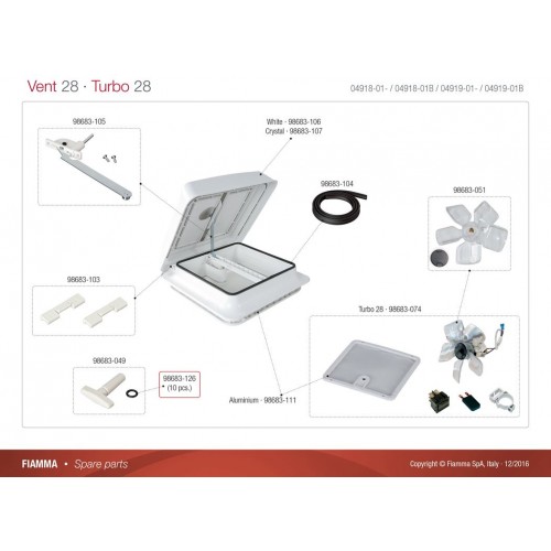 Oblo Fiamma Vent White Ivory Camper Roulotte - S2C Planet, elettronica per  tutti, accessori camper e campeggio e non solo